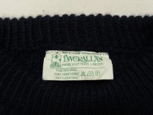 他の写真1: INVERALLAN クルーネック アランセーター NAVY スコットランド製 (USED)