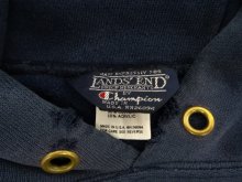 他の写真1: 90'S CHAMPION x LANDS' END 目無し リバースウィーブ パーカー ネイビー USA製 (VINTAGE)