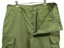 他の写真1: 60'S アメリカ軍 US ARMY "JUNGLE FATIGUE 3rd" ノンリップ カーゴパンツ M-SHORT (VINTAGE)