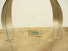 他の写真1: 80'S LL Bean 2色タグ 耳付き キャンバス トートバッグ ネイビー USA製 (VINTAGE)