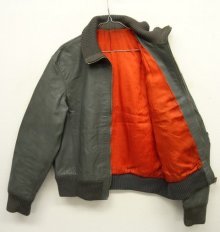 他の写真2: 80'S ドイツ軍 レザー フライトジャケット GREY (VINTAGE)