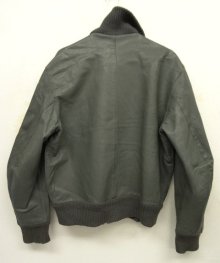 他の写真3: 80'S ドイツ軍 レザー フライトジャケット GREY (VINTAGE)