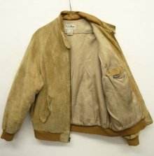 他の写真2: 80'S LL Bean THINSULATE中綿入り レザー ドリズラージャケット タン USA製 (VINTAGE)