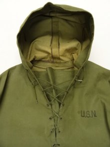 他の写真1: 40'S アメリカ軍 US NAVY レースアップ デッキ レインパーカー (VINTAGE)