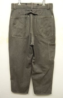 他の写真2: 90'S RRL 初期 三ツ星タグ シンチバック ワークパンツ ブラックシャンブレー USA製 (VINTAGE)