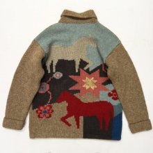 他の写真3: 90'S POLO COUNTRY ハンドニット カーディガン (VINTAGE)