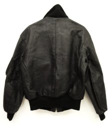 他の写真3: 80'S ドイツ軍 レザー フライトジャケット BLACK (VINTAGE)