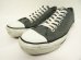 画像1: 90'S CONVERSE "ALL STAR LO" スウェット地 スニーカー USA製 (VINTAGE) (1)