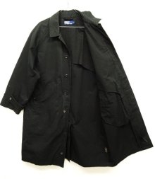 他の写真3: 90'S RALPH LAUREN 一枚袖 バルマカーンコート コットン100% BLACK (VINTAGE)