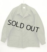 60'S アメリカ軍 US ARMY "JUNGLE FATIGUE 4th" リップストップ ファティーグジャケット L-SHORT (DEADSTOCK)