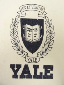 他の写真2: 80'S CHAMPION "YALE" トリコタグ リバースウィーブ 染み込みプリント USA製 (VINTAGE)