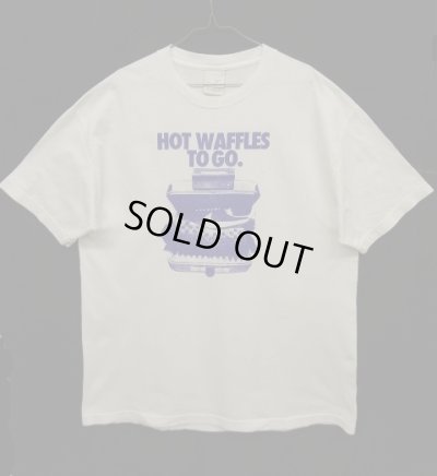 画像1: 00'S NIKE "HOT WAFFLES TO GO" Tシャツ WHITE (USED)