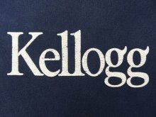 他の写真2: 90'S CHAMPION 刺繍タグ リバースウィーブ Kellogg ネイビー USA製 (VINTAGE)