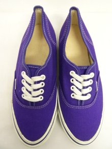 他の写真1: 80'S VANS "AUTHENTIC" スニーカー パープル USA製 (DEADSTOCK)