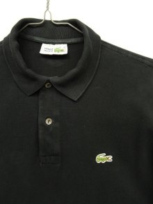 他の写真2: 80'S CHEMISE LACOSTE ポロシャツ ブラック フランス製 (VINTAGE)