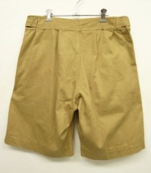 他の写真3: 80'S イギリス軍 プリーツ入り グルカショーツ BEIGE (DEADSTOCK)