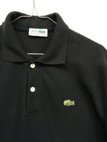 他の写真2: 80'S CHEMISE LACOSTE ポロシャツ ブラック フランス製 (VINTAGE)