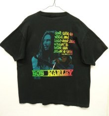 他の写真2: 90'S BOB MARLEY シングルステッチ 半袖 Tシャツ BLACK USA製 (VINTAGE)