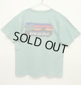 90'S PATAGONIA "PATALOHA" 雪無し黒タグ バックプリント 半袖Tシャツ USA製 (VINTAGE)