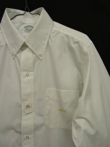 他の写真2: 70'S BROOKS BROTHERS "6ボタン" マチ付き BDシャツ WHITE USA製 (DEADSTOCK)