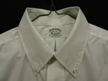他の写真1: 70'S BROOKS BROTHERS "6ボタン" マチ付き BDシャツ WHITE USA製 (DEADSTOCK)