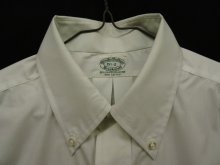 他の写真1: 70'S BROOKS BROTHERS "6ボタン" マチ付き BDシャツ WHITE USA製 (DEADSTOCK)