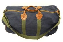 他の写真2: 80'S LL Bean キャンバス/レザー ダッフルバッグ ネイビー USA製 (VINTAGE)