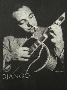 他の写真1: 90'S DJANGO REINHARDT "GEAR INC" Tシャツ BLACK (VINTAGE)