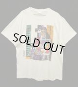 80'S PABLO PICASSO "窓辺に座る女" シングルステッチ プリント Tシャツ USA製 (VINTAGE)