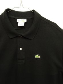 他の写真2: 80'S CHEMISE LACOSTE ポロシャツ ブラック フランス製 (VINTAGE)