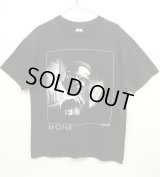 90'S THELONIOUS MONK "GEAR INC" Tシャツ BLACK (VINTAGE)