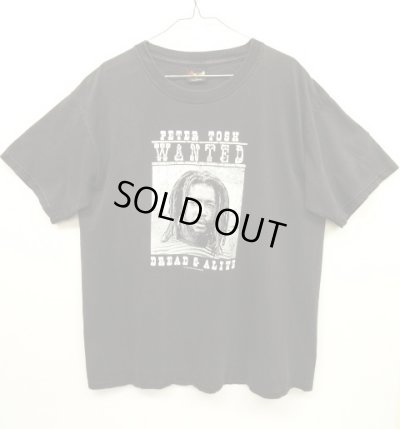 画像1: 90'S PETER TOSH "COOYAH製" 両面プリント Tシャツ USA製 (VINTAGE)