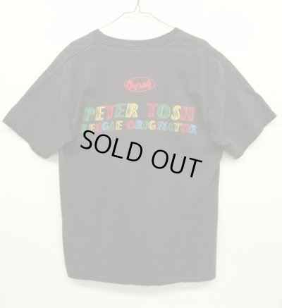 画像2: 90'S PETER TOSH "COOYAH製" 両面プリント Tシャツ USA製 (VINTAGE)