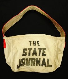 他の写真3: 50'S THE STATE JOURNAL 両面染み込みプリント ニュースペーパーバッグ (VINTAGE)