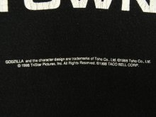 他の写真3: 90'S GODZILLA 両面プリント オフィシャル Tシャツ BLACK (VINTAGE)