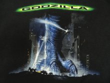 他の写真1: 90'S GODZILLA 両面プリント オフィシャル Tシャツ BLACK (VINTAGE)