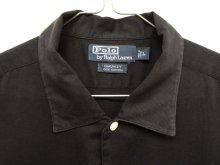 他の写真1: 90'S RALPH LAUREN "CHAUNCEY" コットン 半袖シャツ BLACK (VINTAGE)