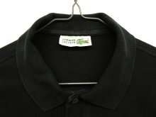 他の写真1: 80'S CHEMISE LACOSTE ポロシャツ ブラック フランス製 (VINTAGE)