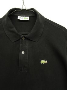 他の写真2: 80'S CHEMISE LACOSTE ポロシャツ ブラック フランス製 (VINTAGE)