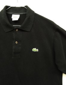 他の写真2: 90'S CHEMISE LACOSTE ポロシャツ ブラック フランス製 (VINTAGE)