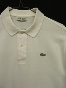 他の写真2: 80'S CHEMISE LACOSTE ポロシャツ ホワイト フランス製 (VINTAGE)