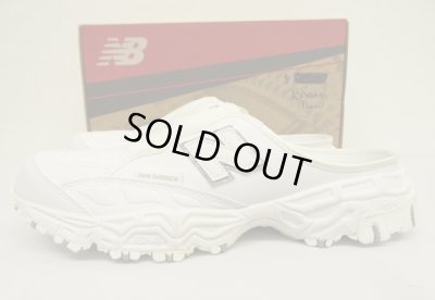 画像1: NEW BALANCE 801 "ALL TERRAIN" オールレザー スリッポン WHITE (DEADSTOCK)