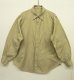 画像1: 50'S アメリカ軍 US ARMY "STAND-UP COLLAR" ポプリンシャツ KHAKI (VINTAGE) (1)