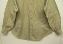 他の写真2: 50'S アメリカ軍 US ARMY "STAND-UP COLLAR" ポプリンシャツ KHAKI (VINTAGE)