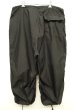 画像3: 90'S アメリカ軍 US ARMY ポケット付き スノーカモ パンツ 後染め BLACK (DEADSTOCK) (3)