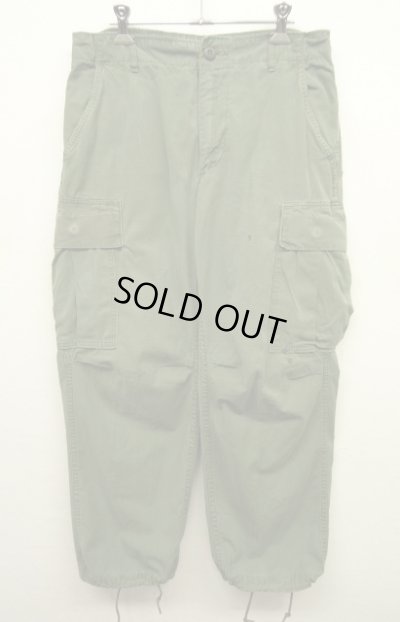 画像2: 60'S アメリカ軍 US ARMY "JUNGLE FATIGUE 4th" カーゴパンツ S-SHORT (VINTAGE)