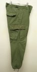 画像1: 60'S アメリカ軍 US ARMY "JUNGLE FATIGUE 4th" カーゴパンツ S-SHORT (VINTAGE) (1)