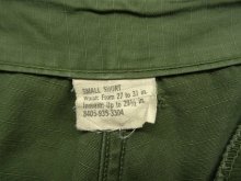 他の写真2: 60'S アメリカ軍 US ARMY "JUNGLE FATIGUE 4th" カーゴパンツ S-SHORT (VINTAGE)