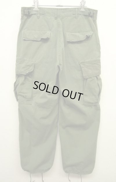 画像3: 60'S アメリカ軍 US ARMY "JUNGLE FATIGUE 4th" カーゴパンツ S-SHORT (VINTAGE)