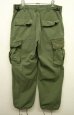 画像3: 60'S アメリカ軍 US ARMY "JUNGLE FATIGUE 4th" カーゴパンツ S-SHORT (VINTAGE) (3)